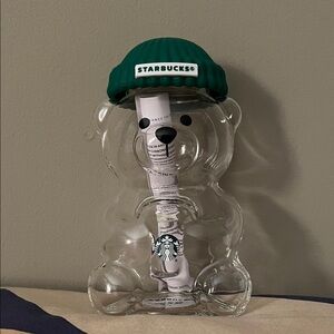 Starbucks Glass Bearista New with box!!